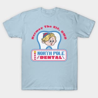 Distressed Hermey's North Pole Dental T-Shirt